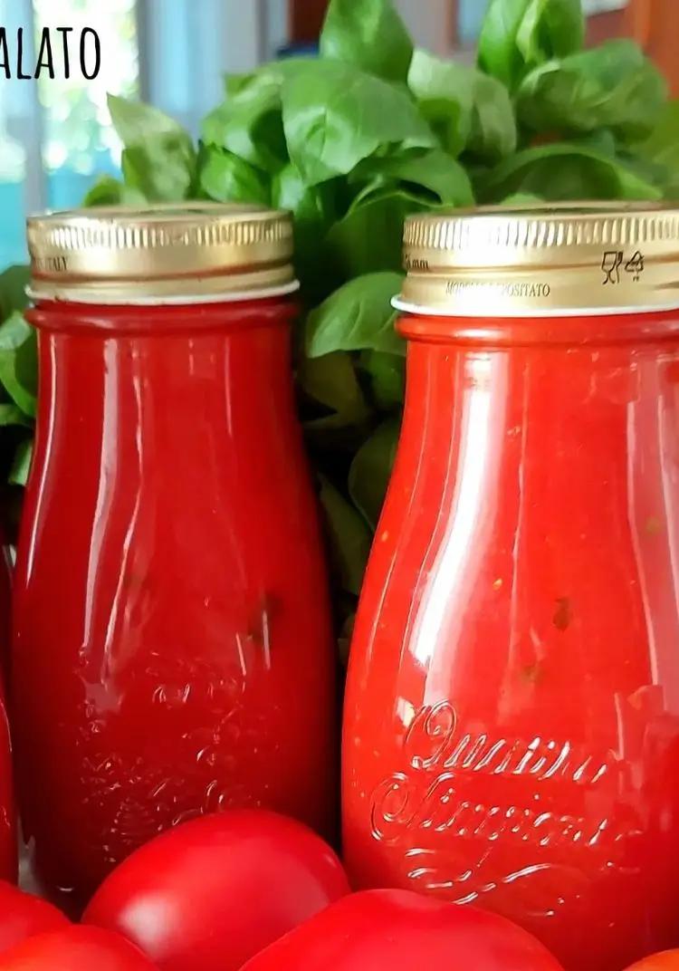 Ricetta Conserva di salsa al pomodoro di capperosalato