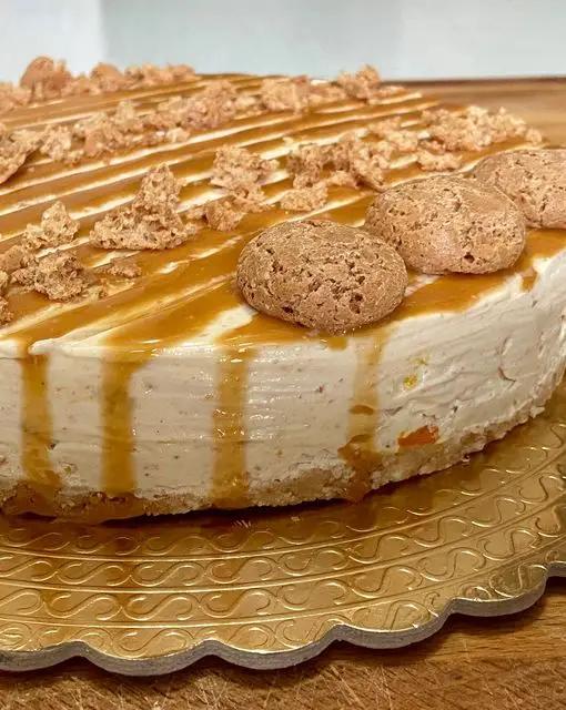 Ricetta Cheesecake al Caramello & Amaretti 👨‍🍳 di umelec81