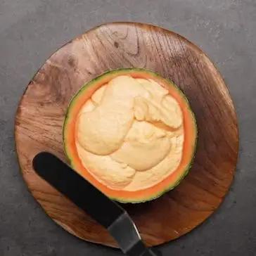 Immagine del passaggio 3 della ricetta Semifreddo al melone