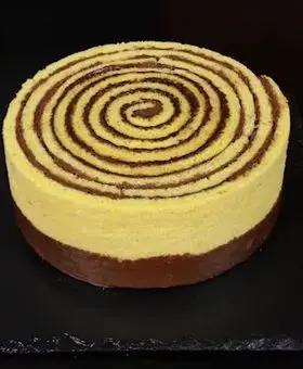 Immagine del passaggio 7 della ricetta Torta girella alla Nutella
