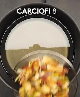 Immagine del passaggio 1 della ricetta Lasagne baccalà, carciofi fritti e patate
