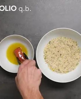 Immagine del passaggio 3 della ricetta Bombette di carne al pistacchio con formaggio