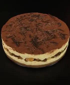Immagine del passaggio 6 della ricetta Cheesecake al tiramisù
