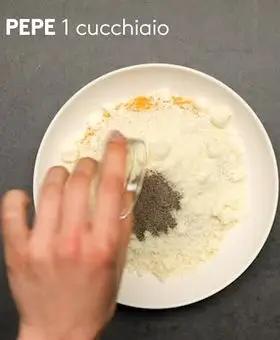 Immagine del passaggio 1 della ricetta Polletti croccanti cacio e pepe