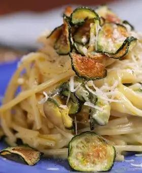 Immagine del passaggio 7 della ricetta Spaghetti alla Nerano