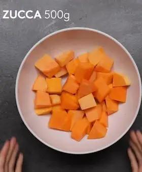 Immagine del passaggio 1 della ricetta Zucca-ciambella alla Nutella